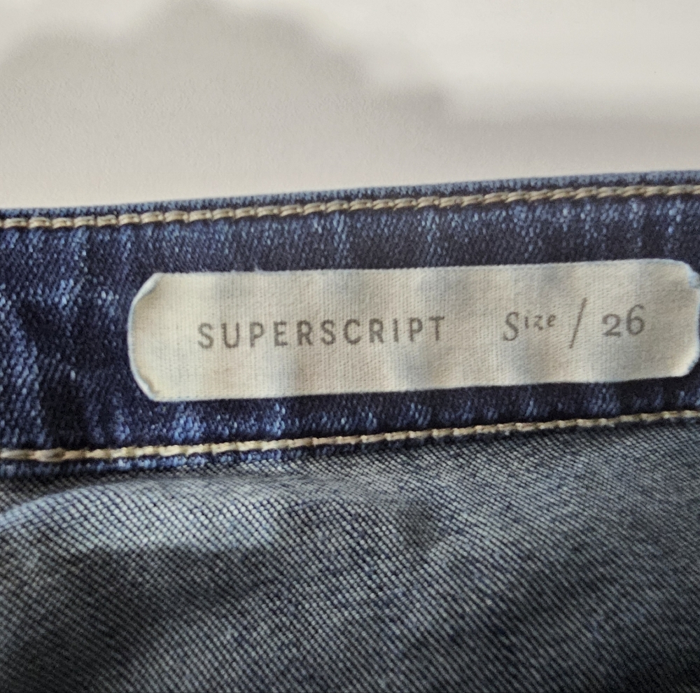 Anthropologie Pilcro and The Letterpress Superscript Cigarette Slim Jeans - Picture 6 of 7